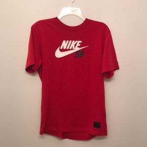 Nike SB Red T Shirt - Small
